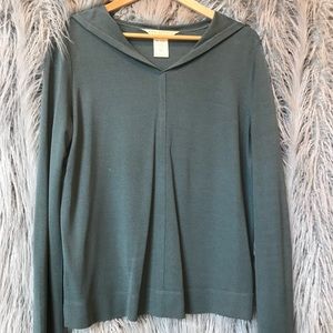 MAX STUDIO GREY/BLUE HOODIE